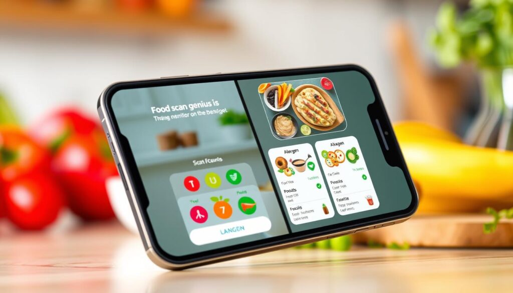 Food Scan Genius app screenshot