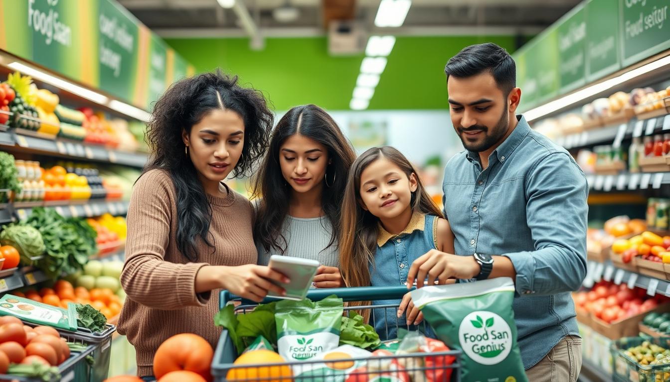 vegan shopping for family