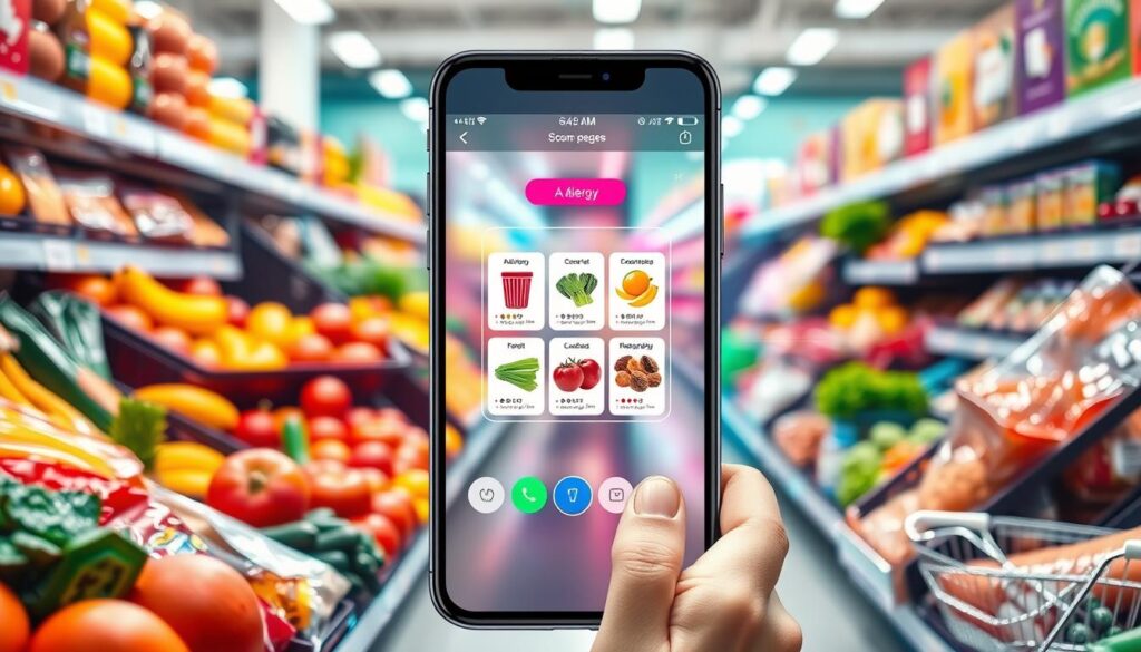 Food Scan Genius Shopping App