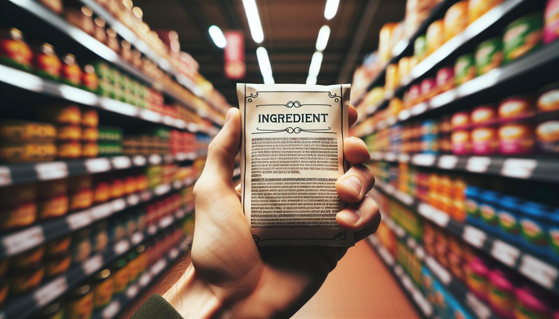 Milk allergies and ingredients in products that one should avoid in supermarkets