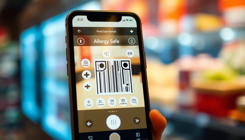 Food Scan Genius app for allergy-safe shopping