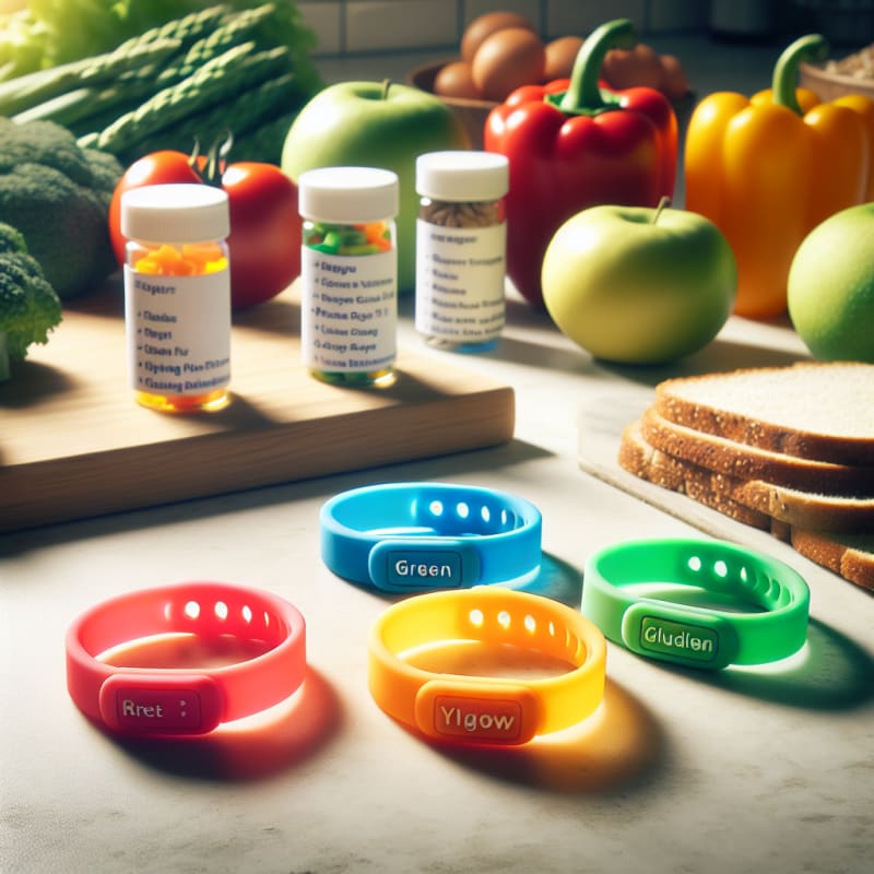 Food allergy safety is more important than ever! Our 5 Color Pack Personalized Medical Alert ID Bracelets help empower families, keep kids safe, and make every outing worry-free. Designed with 100% silicone, these survivor bands are comfortable and easy to wear. Check out the latest food safety trends and learn how these bracelets fit into the new era of allergy awareness in our recent blog article. Stay protected, stay confident!