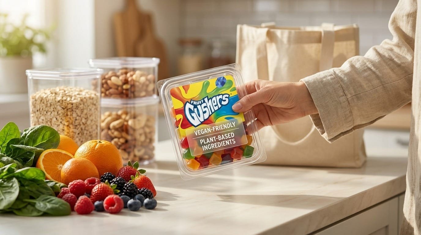 Are gushers vegan friendly