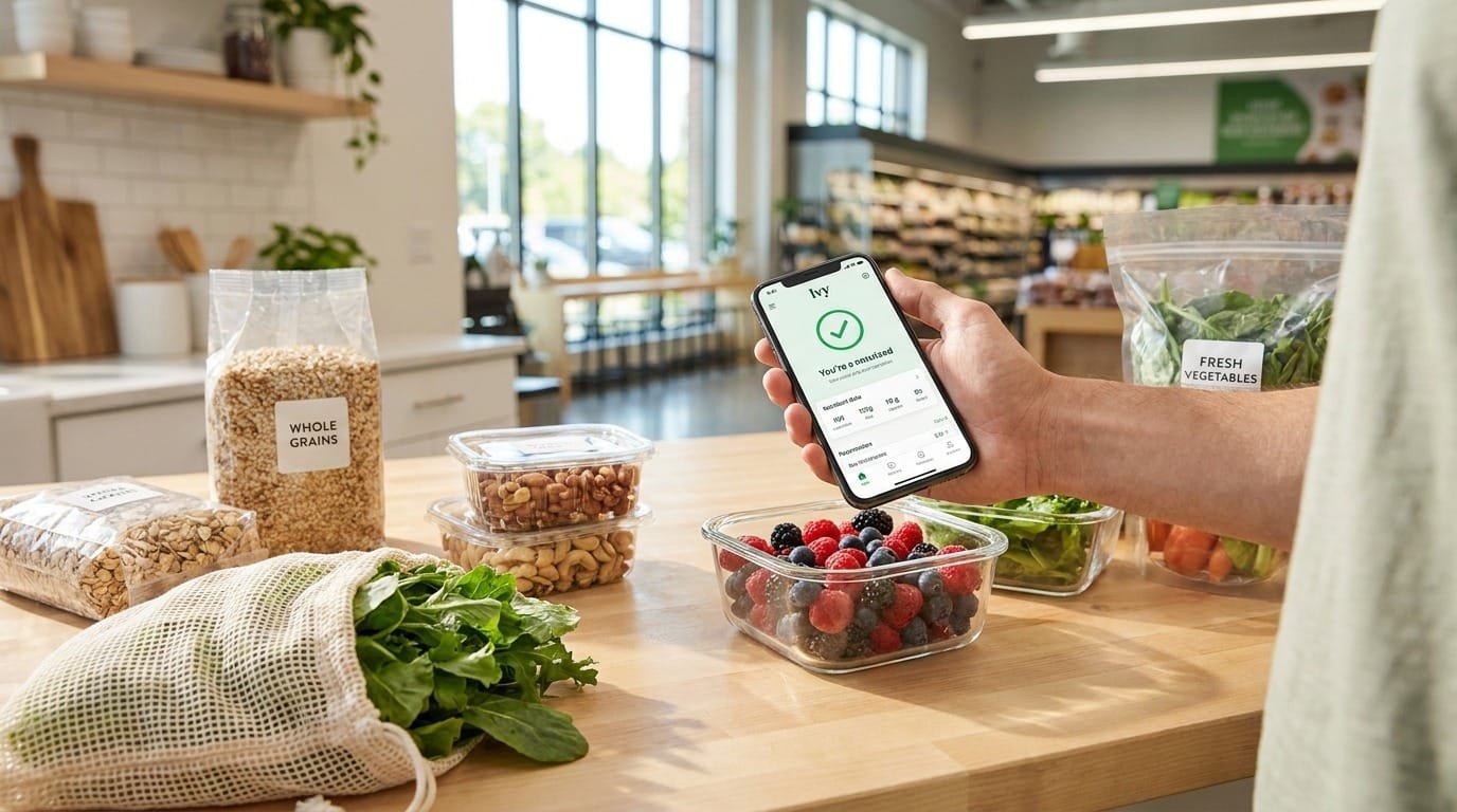 Ivy food scanner app