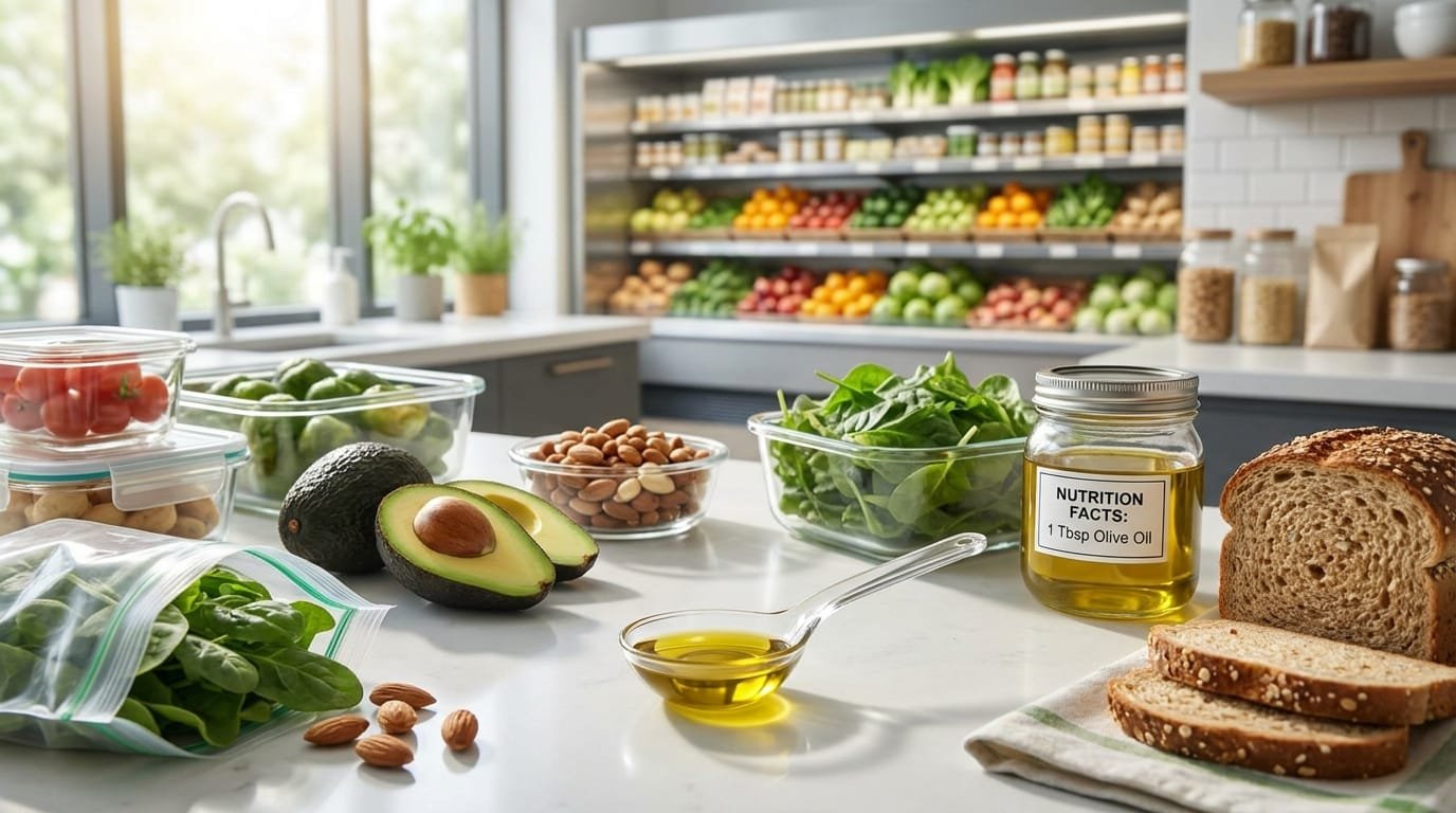 Nutrition Facts for 1 Tablespoon of Olive Oil: Calories, Fat Breakdown, and Micronutrients