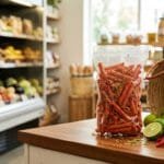 Chili & Lime Flavored Rolled Corn Tortilla Chips