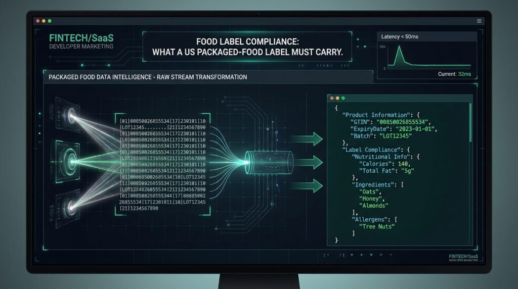 Food label compliance: what a US packaged-food label must carry