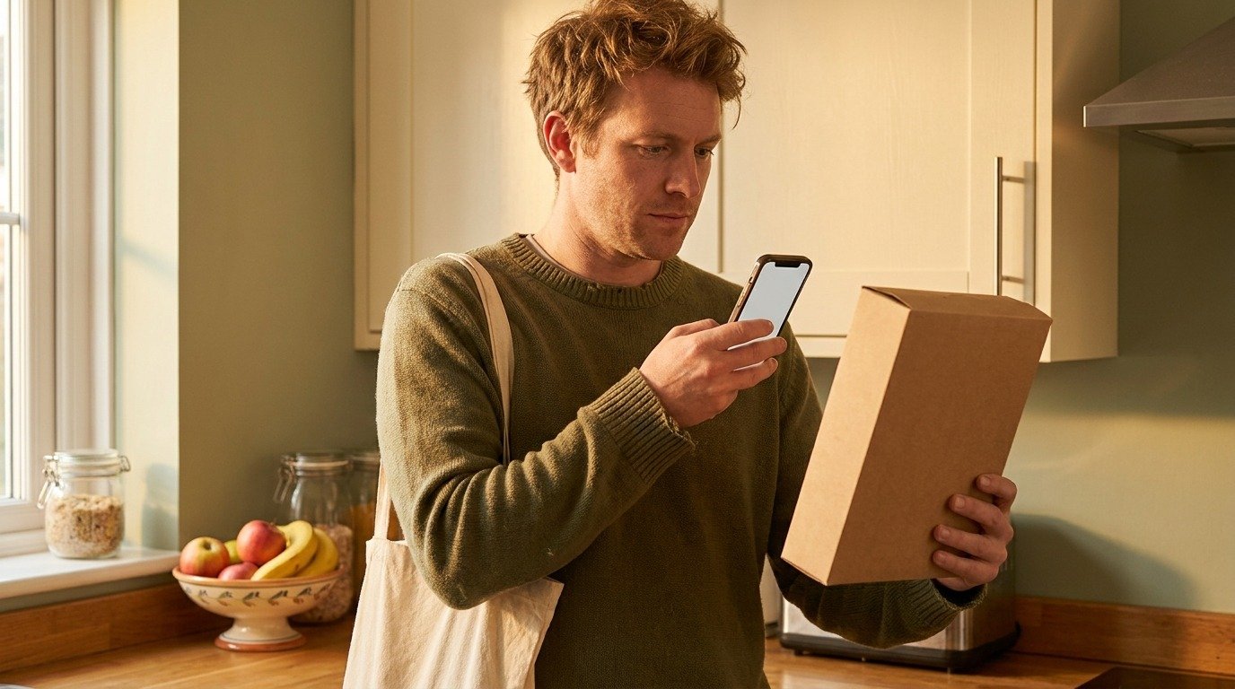 Nutron food scanner app