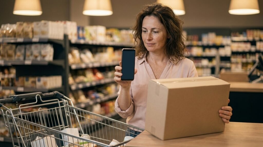 Olive food scanner app for android